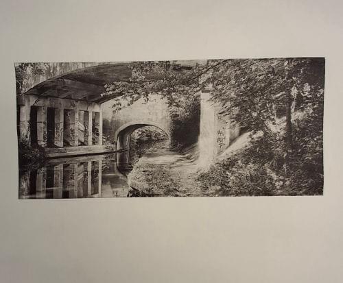 Bridge Number 82 2024 photopolymer print